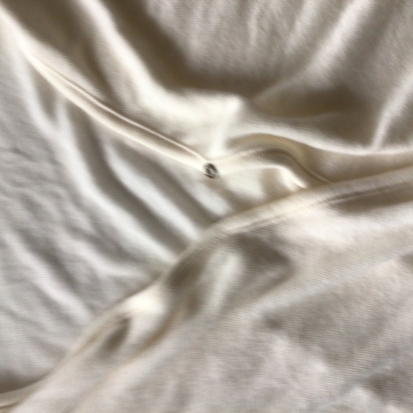 WE THE FREE BY FREE PEOPLE WHITE SURPLICE WRAP WHITE TOP MEDIUM NWOT - Picture 8 of 11